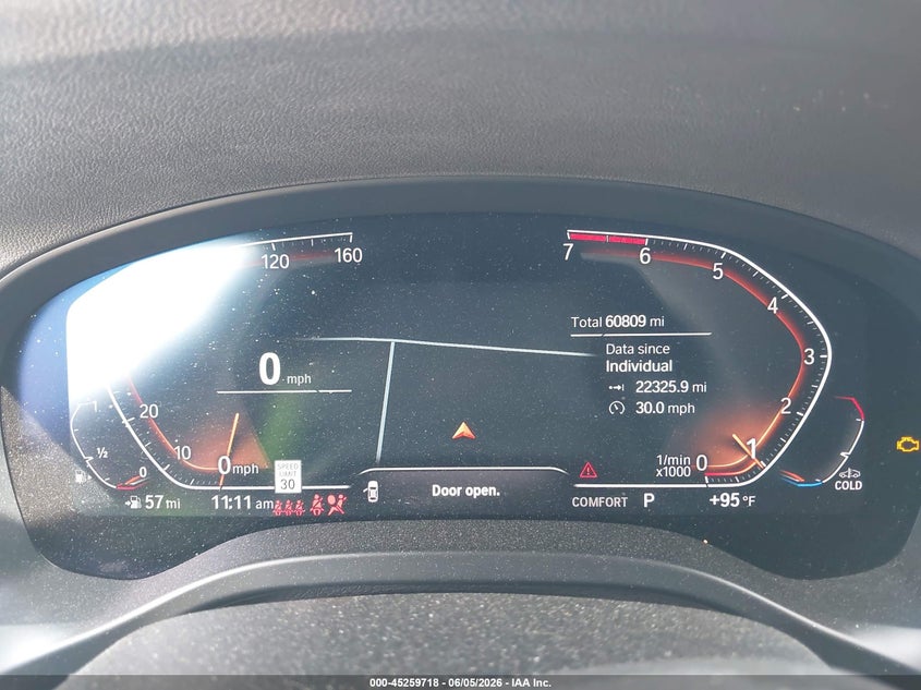 2023 BMW X4 VIN 5UX33DT01P9S64274 IAAI salvage auction — FRONT END, Original (Texas), sold $16,500 on 2026-08-21 (photo 7)