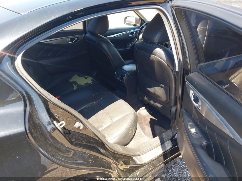 2014 Infiniti Q50 VIN JN1BV7AP7EM673692 IAAI salvage auction — REAR END, Salvage Title, sold $1,200 on 2026-07-08 (photo 8)