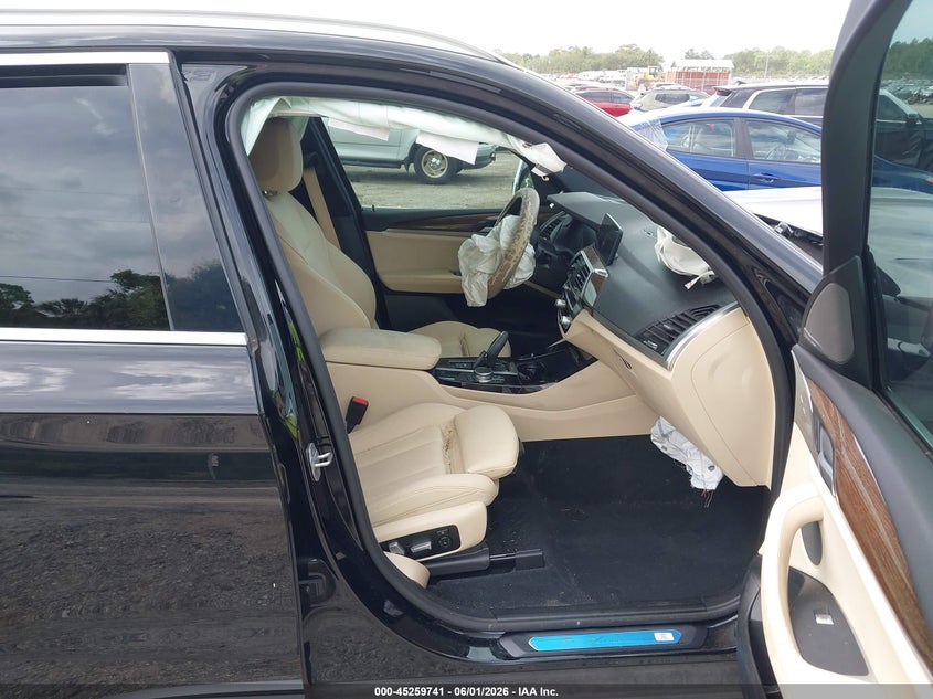 2021 BMW X3 VIN 5UXTY3C09M9G01283 IAAI salvage auction — FRONT & REAR, Salvage Title, sold $4,250 on 2026-07-16 (photo 5)