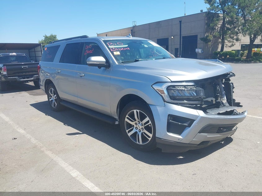 2024 Ford Expedition VIN 1FMJK1J86REA64953 IAAI salvage auction — BIO HAZARD, Salvage Title, sold $6,400 on 2026-07-22 (photo 1)