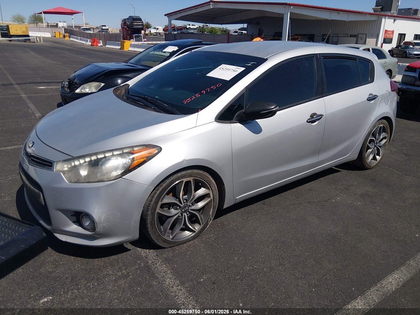 2015 Kia Forte VIN KNAFZ5A38F5396502 IAAI salvage auction — NORMAL WEAR, Clear (Utah), sold $350 on 2026-07-17 (photo 2)