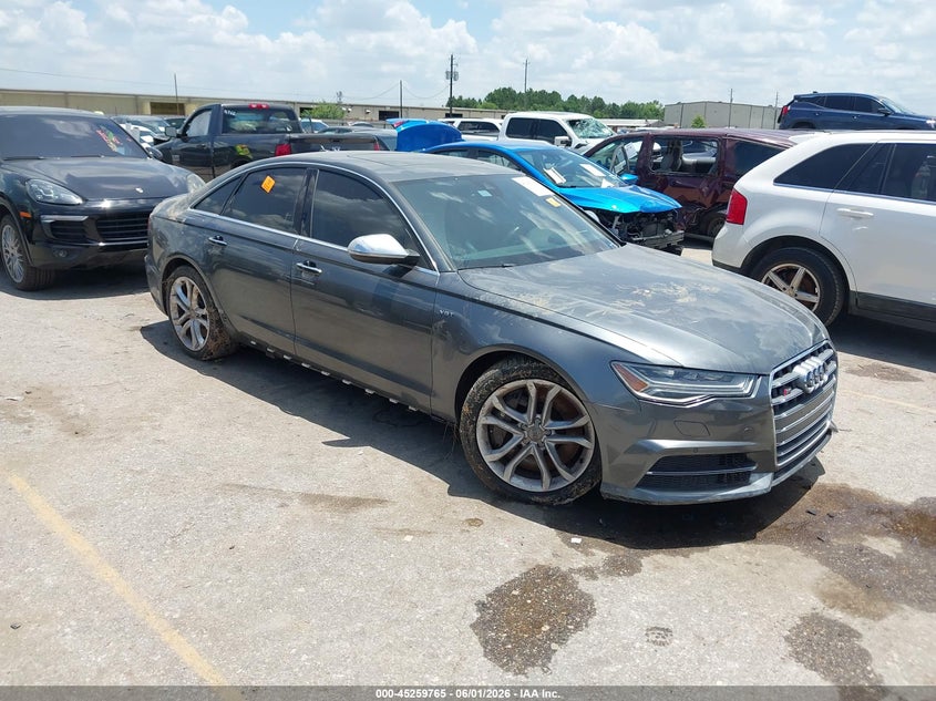 2016 Audi S6 VIN WAUH2AFC5GN017150 IAAI salvage auction — WATER/FLOOD, Salvage Title, sold $3,000 on 2026-07-09 (photo 1)