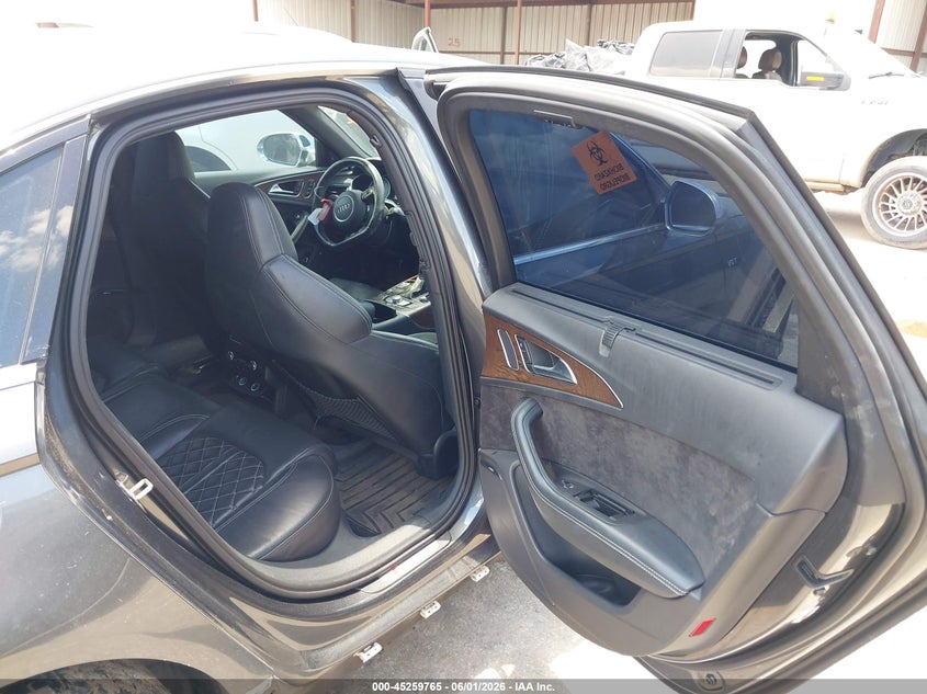 2016 Audi S6 VIN WAUH2AFC5GN017150 IAAI salvage auction — WATER/FLOOD, Salvage Title, sold $3,000 on 2026-07-09 (photo 8)