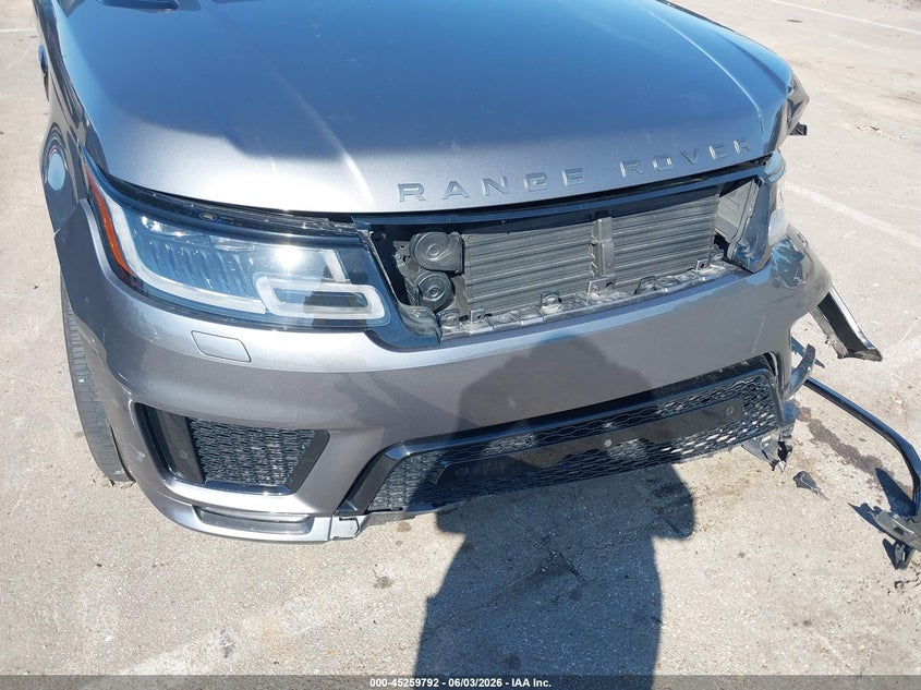 2018 Land rover Range rover sport VIN SALWR2RE5JA181370 IAAI salvage auction — FRONT END, Salvage (Tennessee), sold $13,800 on 2026-07-28 (photo 6)