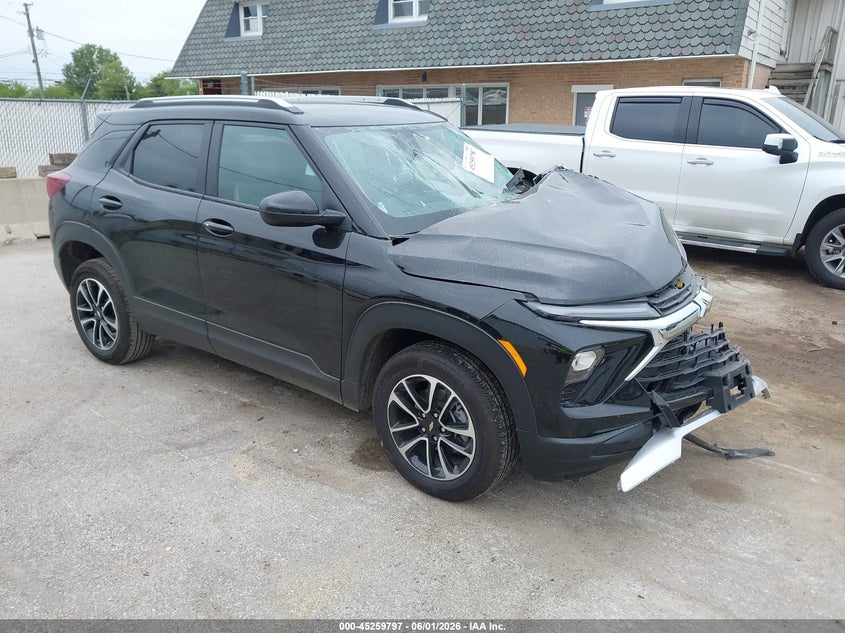 2026 Chevrolet Trailblazer VIN KL79MPSL4TB056654 IAAI salvage auction — LEFT FRONT, Salvage (Illinois), sold $450 on 2026-07-28 (photo 1)
