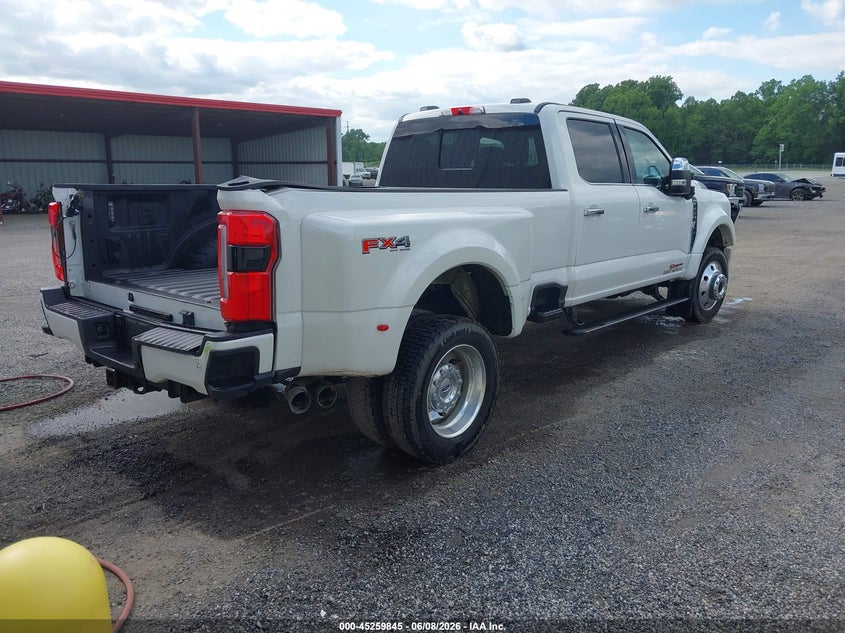 2024 Ford F-450 VIN 1FT8W4DMXREE74186 IAAI salvage auction — FRONT & REAR, Salvage - 75% Or Less (Maryland), sold $30,000 on 2026-07-30 (photo 4)