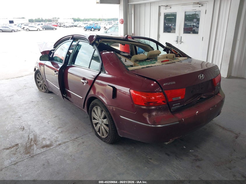 2009 Hyundai Sonata VIN 5NPEU46F49H413519 IAAI salvage auction — ALL OVER, Rebuildable (Florida), sold $300 on 2026-07-17 (photo 3)