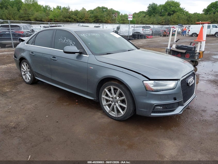2016 Audi A4 VIN WAUFFAFL9GN018586 IAAI salvage auction — REAR END, Salvage Title, sold $3,300 on 2026-07-14 (photo 1)