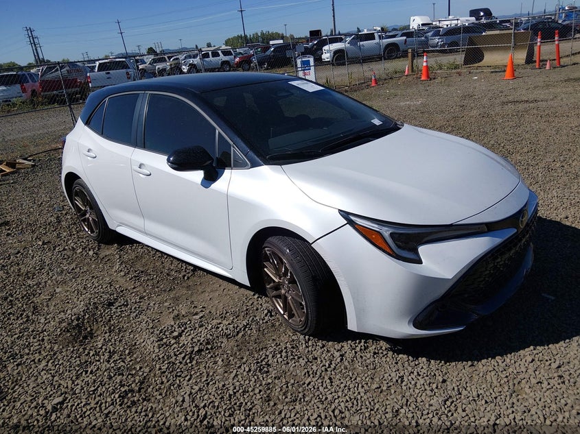 2025 Toyota Corolla VIN JTND4MBE2S3247698 IAAI salvage auction — RIGHT FRONT, Salvage (Oregon), sold $9,000 on 2026-07-13 (photo 1)