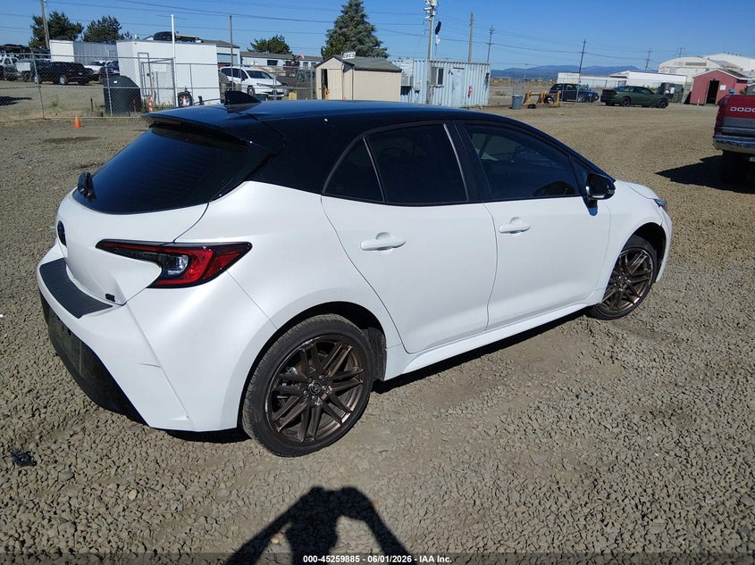 2025 Toyota Corolla VIN JTND4MBE2S3247698 IAAI salvage auction — RIGHT FRONT, Salvage (Oregon), sold $9,000 on 2026-07-13 (photo 4)