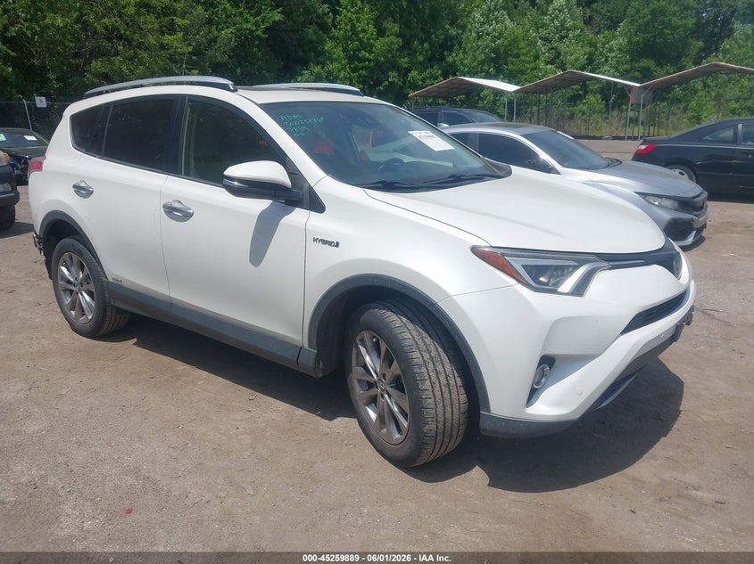 2016 Toyota Rav 4 VIN JTMDJREV2GD012032 IAAI salvage auction — REAR END, Salvage Title, sold $7,400 on 2026-07-07 (photo 1)