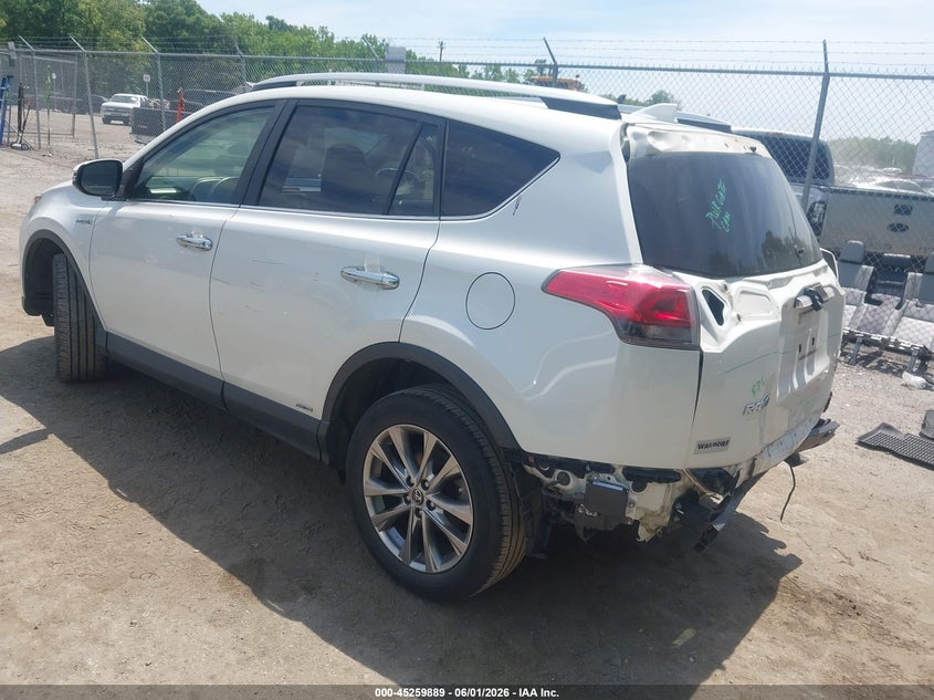 2016 Toyota Rav 4 VIN JTMDJREV2GD012032 IAAI salvage auction — REAR END, Salvage Title, sold $7,400 on 2026-07-07 (photo 3)