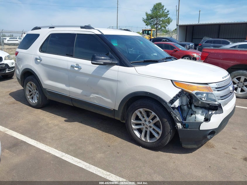 2014 Ford Explorer VIN 1FM5K7D85EGC20575 IAAI salvage auction — SIDE, Salvage Title, sold $700 on 2026-07-09 (photo 1)