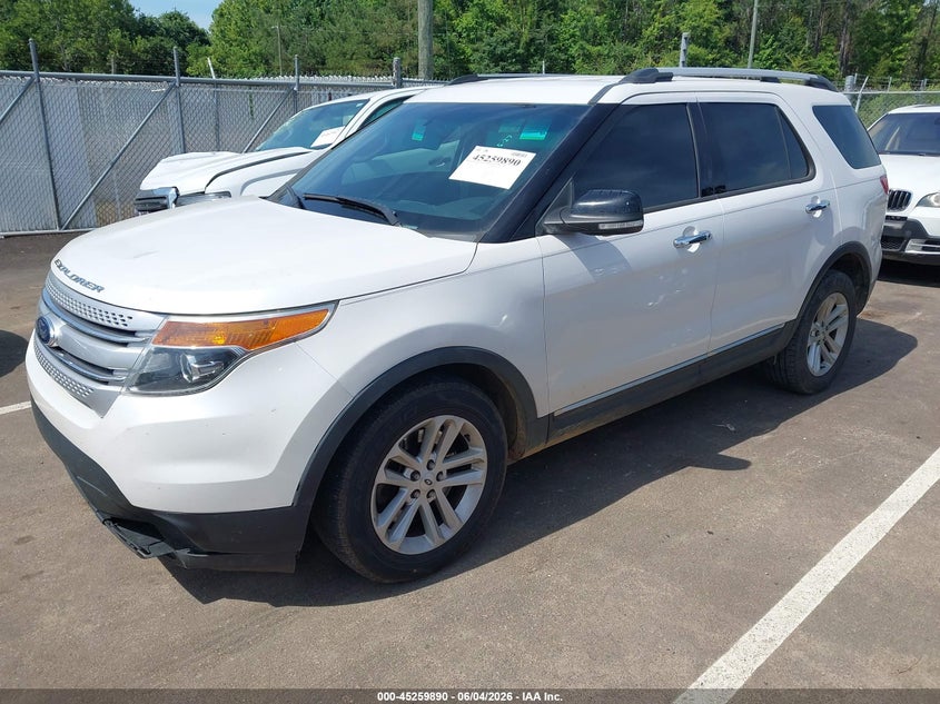 2014 Ford Explorer VIN 1FM5K7D85EGC20575 IAAI salvage auction — SIDE, Salvage Title, sold $700 on 2026-07-09 (photo 2)