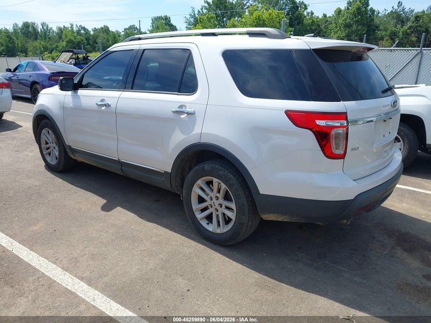 2014 Ford Explorer VIN 1FM5K7D85EGC20575 IAAI salvage auction — SIDE, Salvage Title, sold $700 on 2026-07-09 (photo 3)