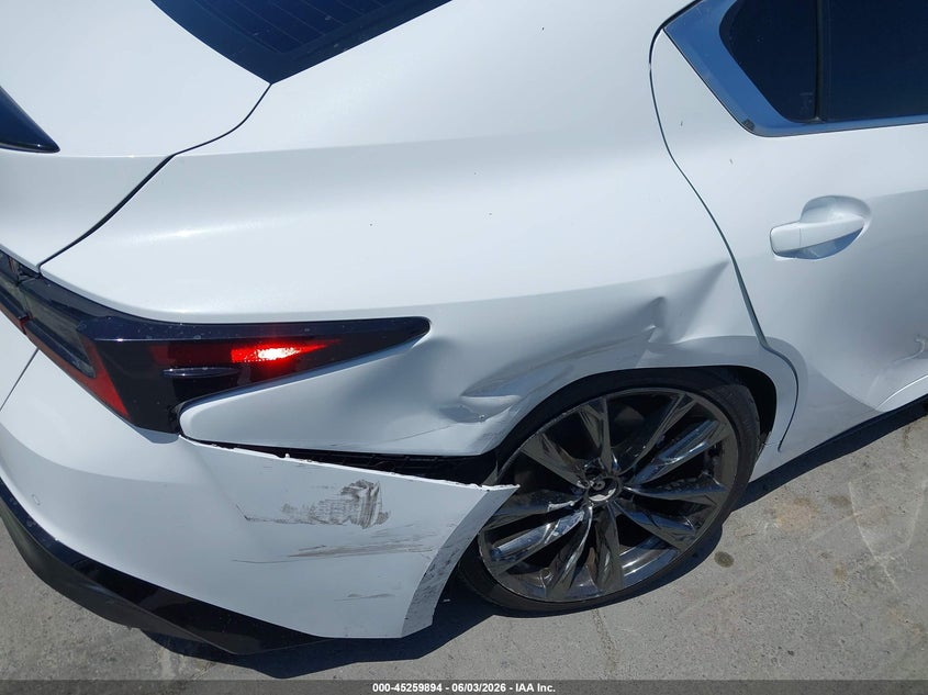 2023 Lexus Is VIN JTHGZ1B27P5063116 IAAI salvage auction — SIDE, Salvage Title, sold $17,900 on 2026-07-22 (photo 6)
