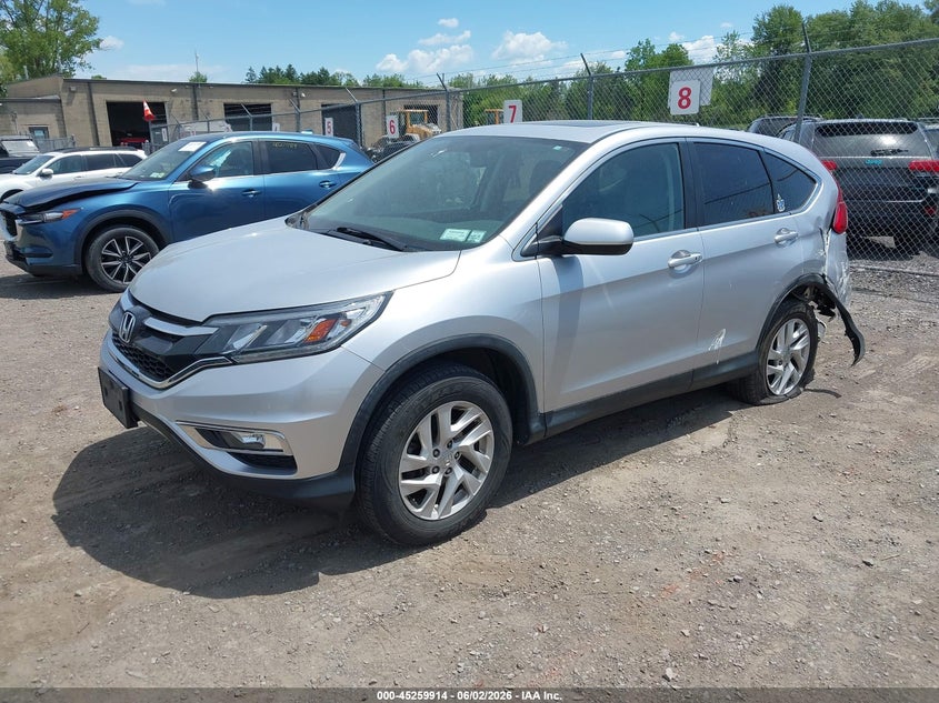 2015 Honda Cr-v VIN 2HKRM4H54FH619277 IAAI salvage auction — REAR END, Salvage Title, sold $2,550 on 2026-07-18 (photo 2)