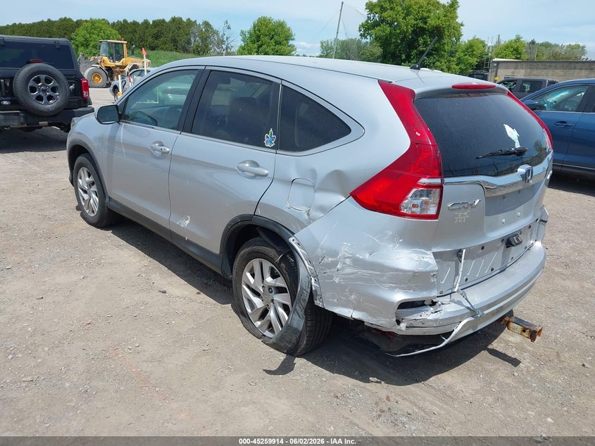 2015 Honda Cr-v VIN 2HKRM4H54FH619277 IAAI salvage auction — REAR END, Salvage Title, sold $2,550 on 2026-07-18 (photo 3)