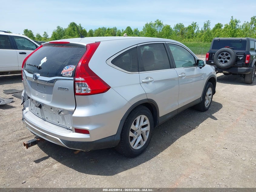 2015 Honda Cr-v VIN 2HKRM4H54FH619277 IAAI salvage auction — REAR END, Salvage Title, sold $2,550 on 2026-07-18 (photo 4)