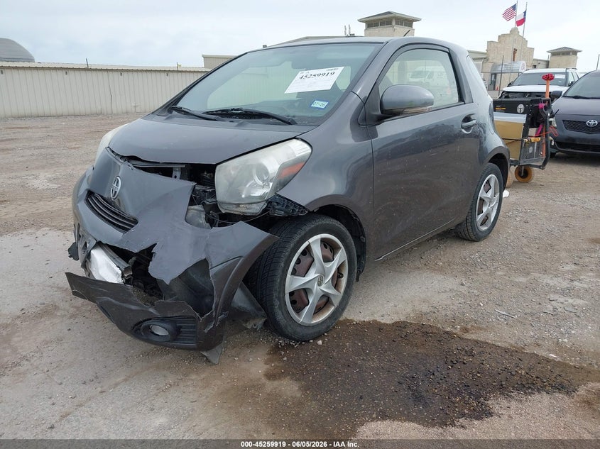 2013 Scion Iq VIN JTNJJXB01DJ022303 IAAI salvage auction — FRONT END, Salvage (Texas), sold $1,825 on 2026-07-06 (photo 2)