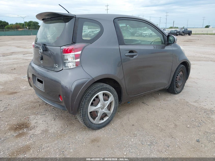 2013 Scion Iq VIN JTNJJXB01DJ022303 IAAI salvage auction — FRONT END, Salvage (Texas), sold $1,825 on 2026-07-06 (photo 4)