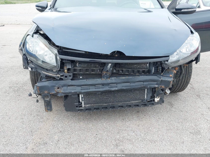 2013 Volkswagen Gti VIN WVWEV7AJ7DW121196 IAAI salvage auction — FRONT END, Salvage Title, sold $2,550 on 2026-07-09 (photo 6)