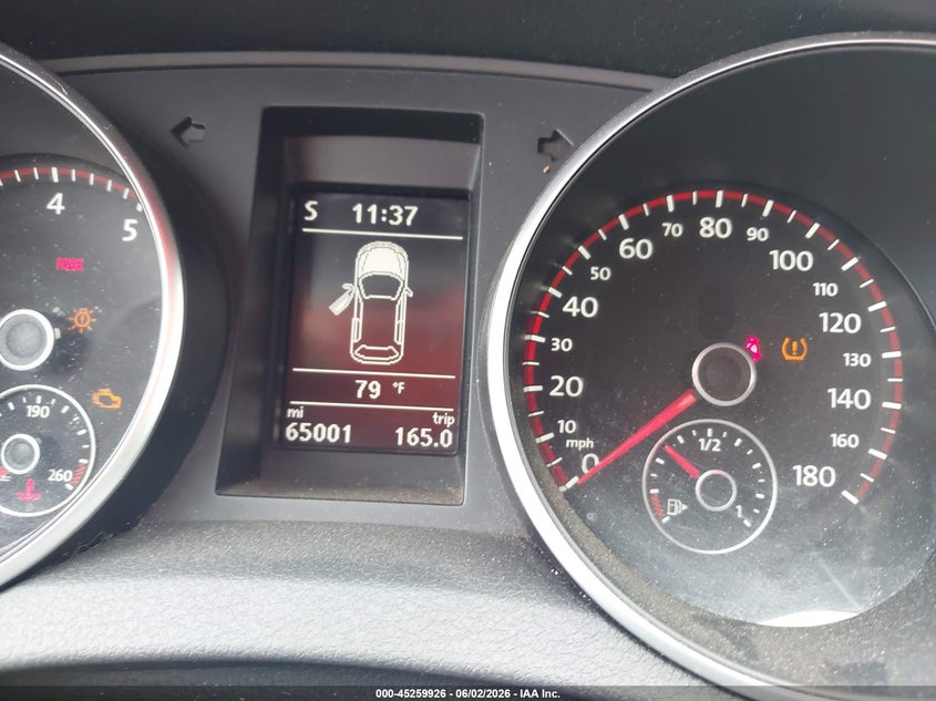 2013 Volkswagen Gti VIN WVWEV7AJ7DW121196 IAAI salvage auction — FRONT END, Salvage Title, sold $2,550 on 2026-07-09 (photo 7)