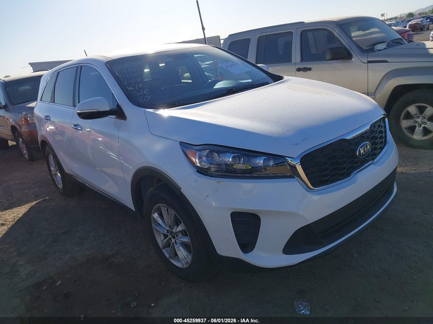 2020 Kia Sorento VIN 5XYPG4A37LG682979 IAAI salvage auction — THEFT, Salvage Title, sold $3,100 on 2026-07-14 (photo 1)