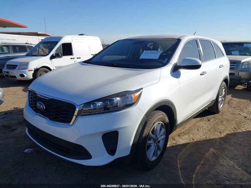 2020 Kia Sorento VIN 5XYPG4A37LG682979 IAAI salvage auction — THEFT, Salvage Title, sold $3,100 on 2026-07-14 (photo 2)
