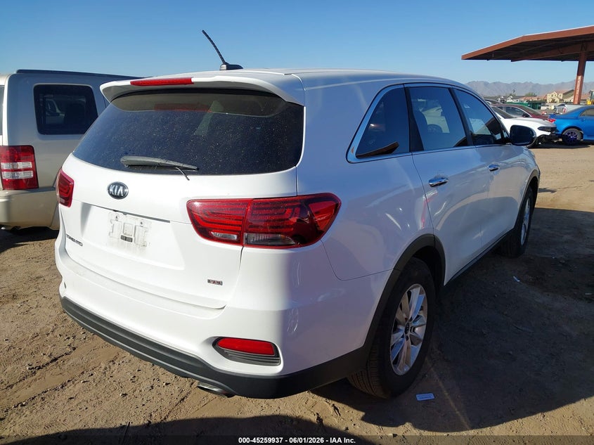 2020 Kia Sorento VIN 5XYPG4A37LG682979 IAAI salvage auction — THEFT, Salvage Title, sold $3,100 on 2026-07-14 (photo 4)