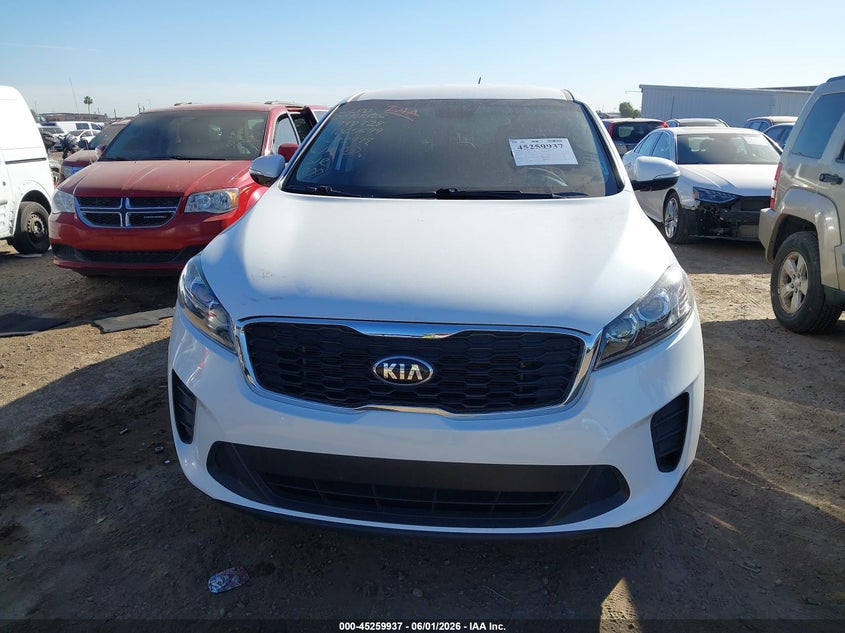 2020 Kia Sorento VIN 5XYPG4A37LG682979 IAAI salvage auction — THEFT, Salvage Title, sold $3,100 on 2026-07-14 (photo 6)