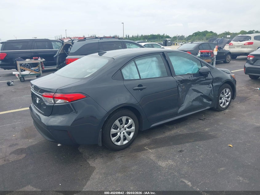 2026 Toyota Corolla VIN 5YFB4MDE4TP367486 IAAI salvage auction — RIGHT SIDE, Rebuildable (Florida), sold $7,225 on 2026-07-23 (photo 4)