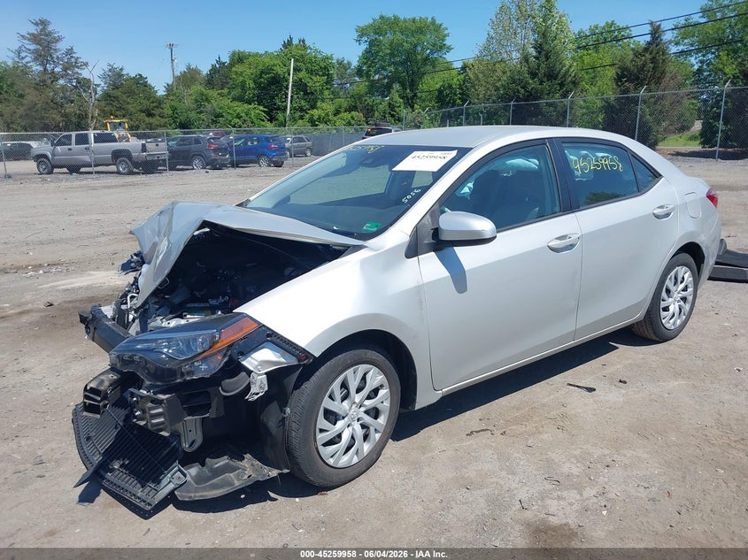 2019 Toyota Corolla VIN 5YFBURHE9KP881632 IAAI salvage auction — FRONT END, Salvage (Virginia), sold $2,000 on 2026-07-24 (photo 2)