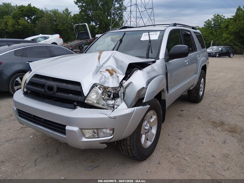 2004 Toyota 4runner VIN JTEBU14R340020871 IAAI salvage auction — FRONT END, Clear (Indiana), sold $1,600 on 2026-07-15 (photo 2)