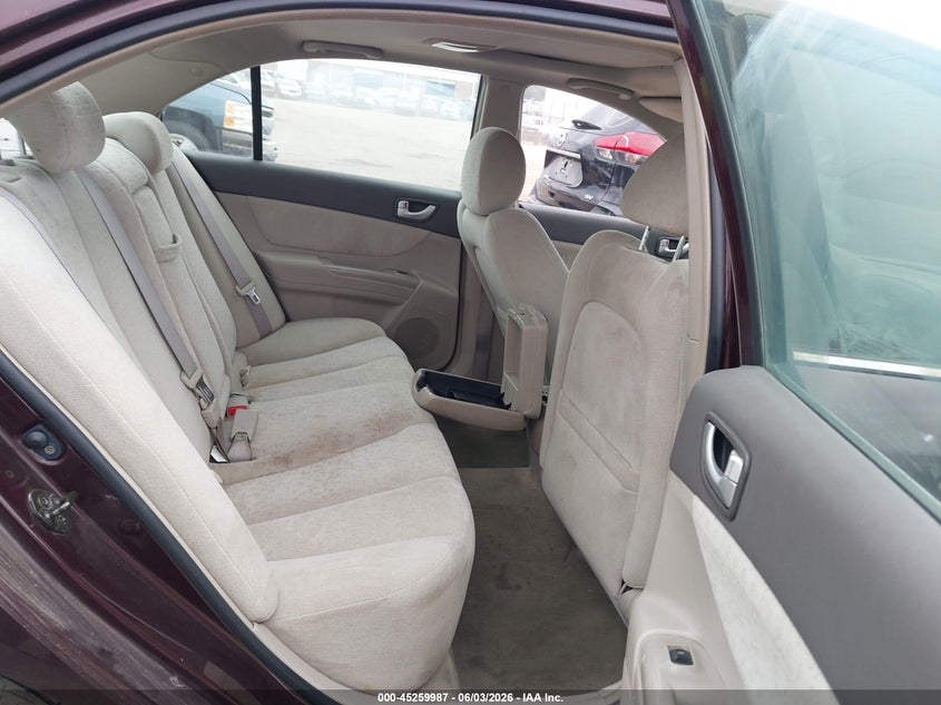 2006 Hyundai Sonata VIN 5NPEU46F16H117188 IAAI salvage auction — FRONT END, Clear (Oklahoma), sold $375 on 2026-07-09 (photo 8)