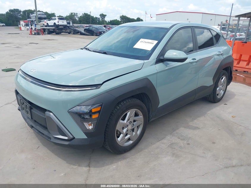 2024 Hyundai Kona VIN KM8HA3AB0RU072481 IAAI salvage auction — REAR END, Original (Texas), sold $5,200 on 2026-07-29 (photo 2)