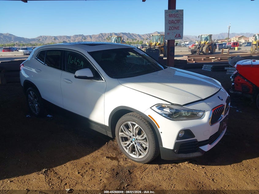 2019 BMW X2 VIN WBXYJ5C59KEF83653 IAAI salvage auction — LEFT SIDE, Salvage (Arizona), sold $4,450 on 2026-07-28 (photo 1)