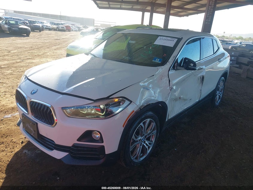2019 BMW X2 VIN WBXYJ5C59KEF83653 IAAI salvage auction — LEFT SIDE, Salvage (Arizona), sold $4,450 on 2026-07-28 (photo 6)