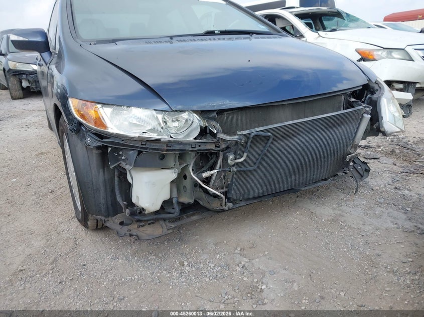 2007 Honda Civic hybrid VIN JHMFA362X7S026023 IAAI salvage auction — FRONT END, Original (Texas), sold $225 on 2026-07-20 (photo 6)