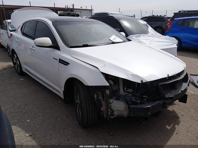 2013 Kia Optima VIN KNAGM4AD3D5046455 IAAI salvage auction — FRONT END, Salvage (Wyoming), sold $450 on 2026-07-28 (photo 1)