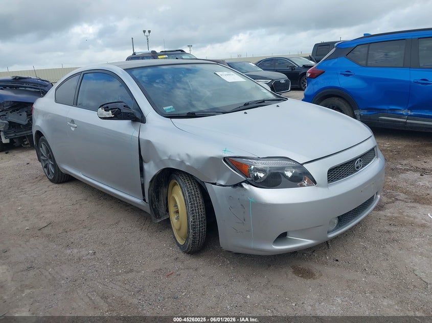 2006 Scion Tc VIN JTKDE167760127553 IAAI salvage auction — RIGHT FRONT, Original (Texas), sold $900 on 2026-07-23 (photo 1)