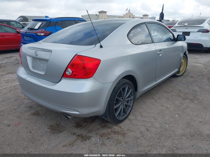 2006 Scion Tc VIN JTKDE167760127553 IAAI salvage auction — RIGHT FRONT, Original (Texas), sold $900 on 2026-07-23 (photo 4)