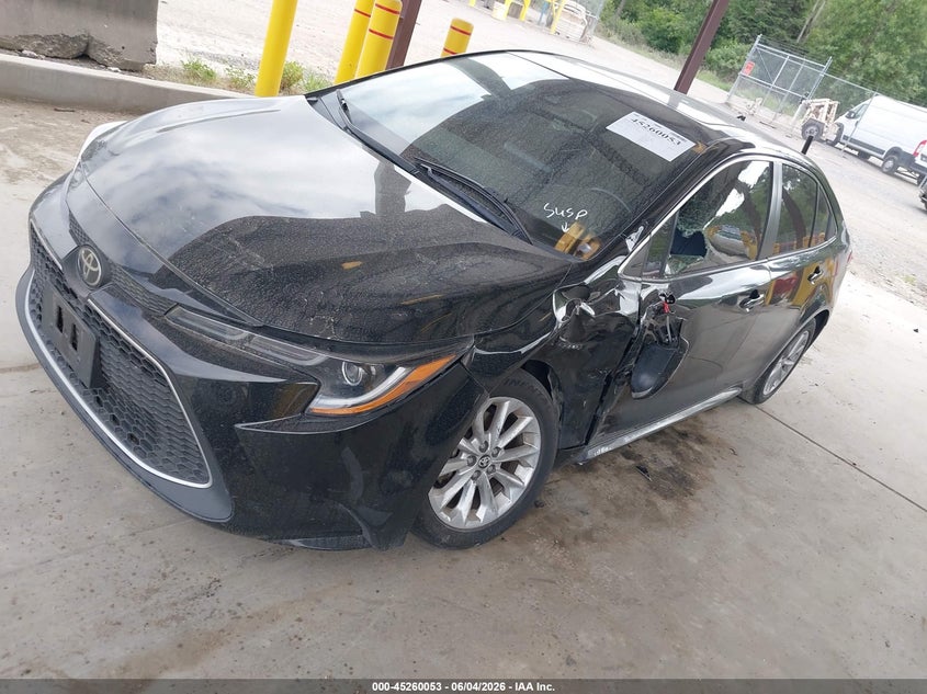 2020 Toyota Corolla VIN JTDFPRAE0LJ036709 IAAI salvage auction — LEFT FRONT, Salvage Title, sold $5,200 on 2026-07-15 (photo 2)
