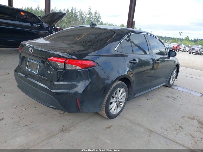 2020 Toyota Corolla VIN JTDFPRAE0LJ036709 IAAI salvage auction — LEFT FRONT, Salvage Title, sold $5,200 on 2026-07-15 (photo 4)