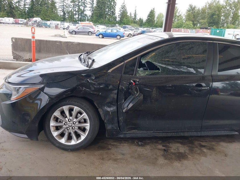 2020 Toyota Corolla VIN JTDFPRAE0LJ036709 IAAI salvage auction — LEFT FRONT, Salvage Title, sold $5,200 on 2026-07-15 (photo 6)