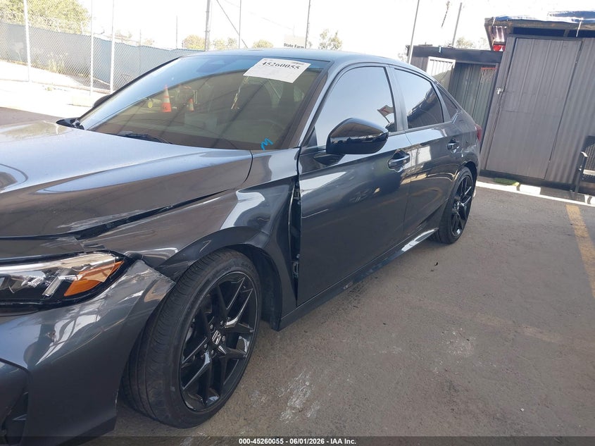 2026 Honda Civic VIN 2HGFE2F50TH528827 IAAI salvage auction — SIDE, Salvage Title, sold $9,900 on 2026-07-22 (photo 6)