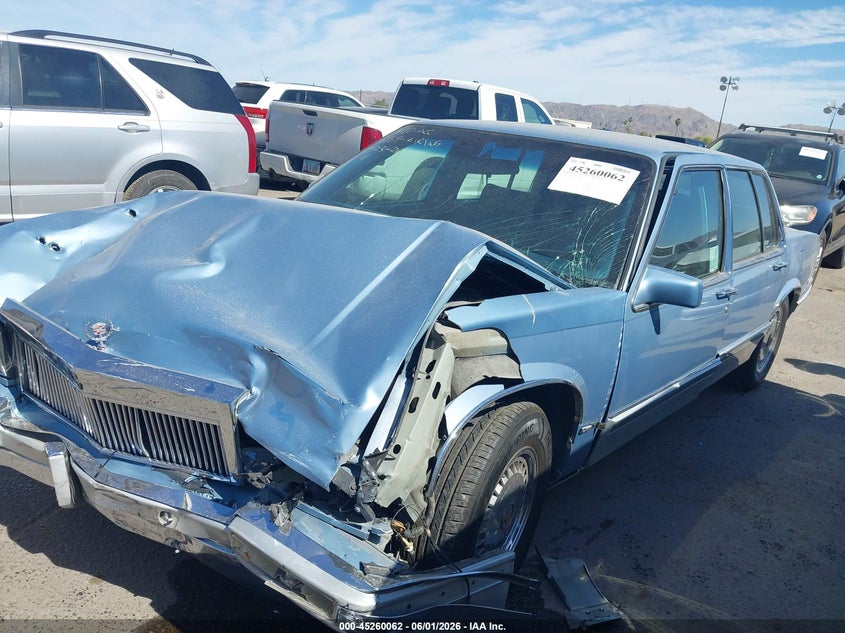 1991 Cadillac Deville VIN 1G6CD53B1M4341288 IAAI salvage auction — FRONT END, Salvage (Arizona), sold $250 on 2026-07-07 (photo 6)