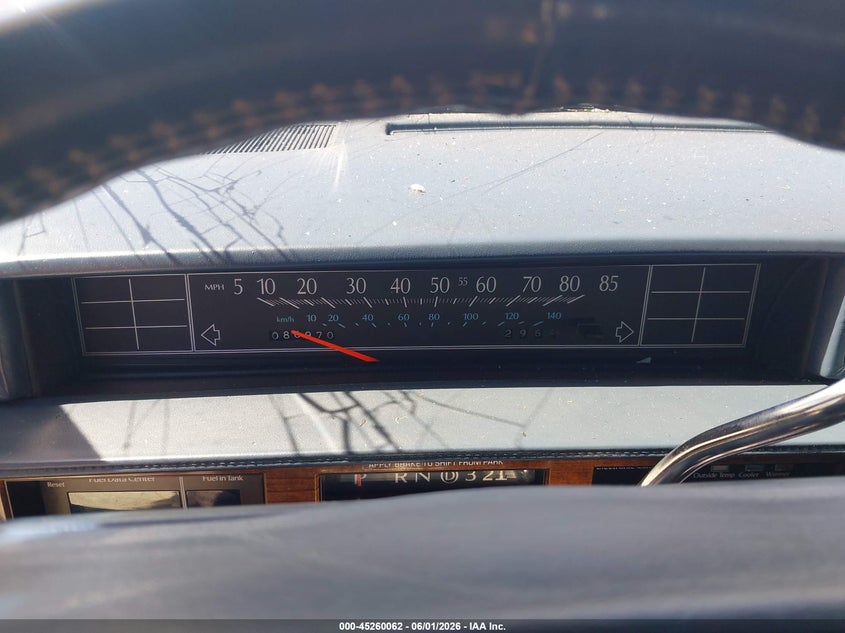 1991 Cadillac Deville VIN 1G6CD53B1M4341288 IAAI salvage auction — FRONT END, Salvage (Arizona), sold $250 on 2026-07-07 (photo 7)