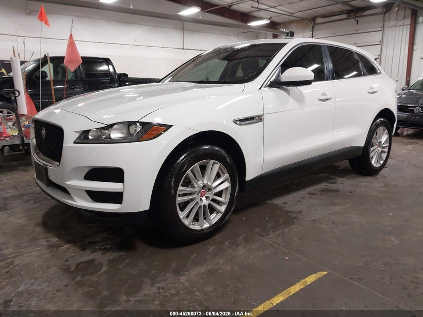 2020 Jaguar F-pace VIN SADCK2GX0LA638578 IAAI salvage auction — HAIL, Salvage Title, sold $5,500 on 2026-07-07 (photo 2)