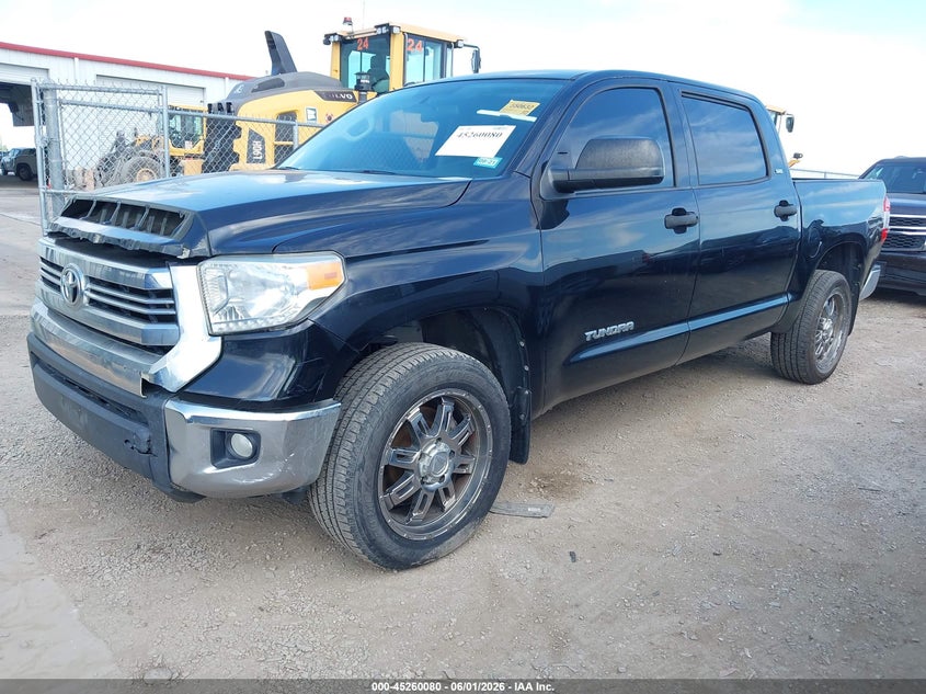 2016 Toyota Tundra VIN 5TFEM5F16GX096998 IAAI salvage auction — FRONT END, Salvage Title, sold $5,000 on 2026-07-07 (photo 2)